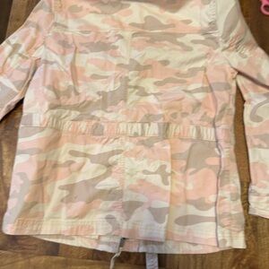 GAP Pink Camouflage Jacket